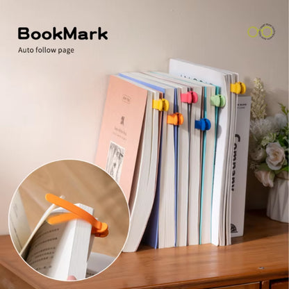 1/3/6Pcs Smart Bookmark Silicone Book Mark Book Spare Parts Accessories Parts for Reading Lovers Bookmarks for Men Women