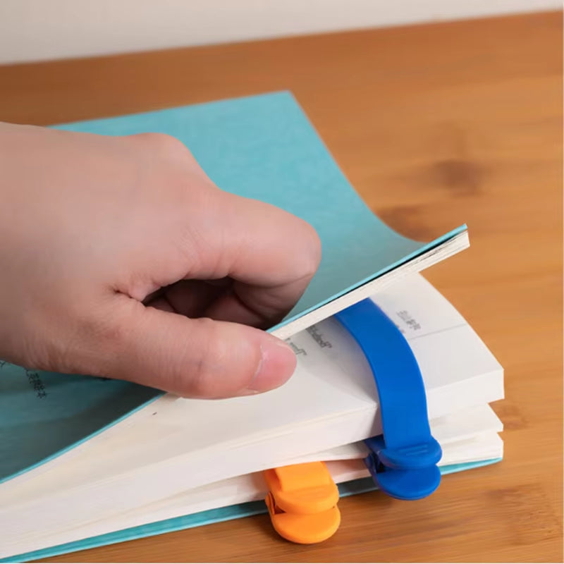 1/3/6Pcs Smart Bookmark Silicone Book Mark Book Spare Parts Accessories Parts for Reading Lovers Bookmarks for Men Women