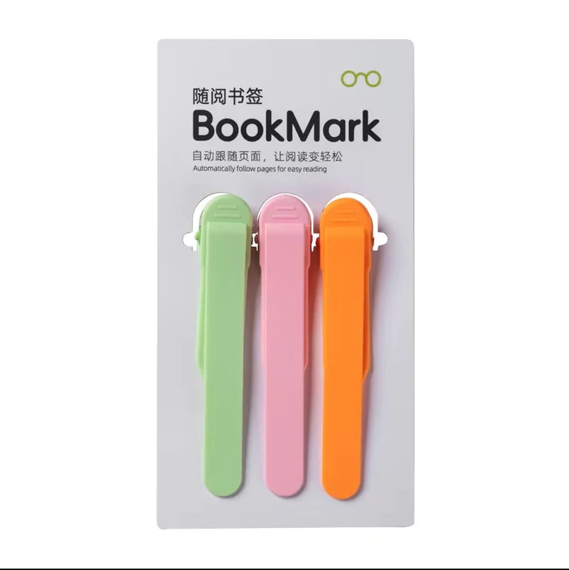 1/3/6Pcs Smart Bookmark Silicone Book Mark Book Spare Parts Accessories Parts for Reading Lovers Bookmarks for Men Women