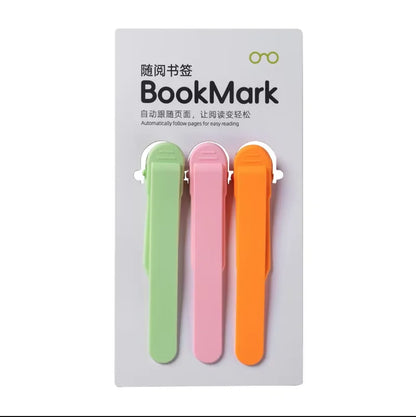 1/3/6Pcs Smart Bookmark Silicone Book Mark Book Spare Parts Accessories Parts for Reading Lovers Bookmarks for Men Women