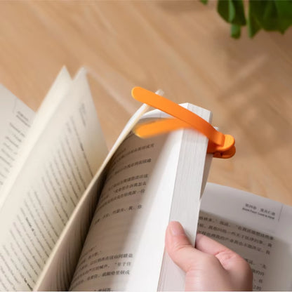 1/3/6Pcs Smart Bookmark Silicone Book Mark Book Spare Parts Accessories Parts for Reading Lovers Bookmarks for Men Women